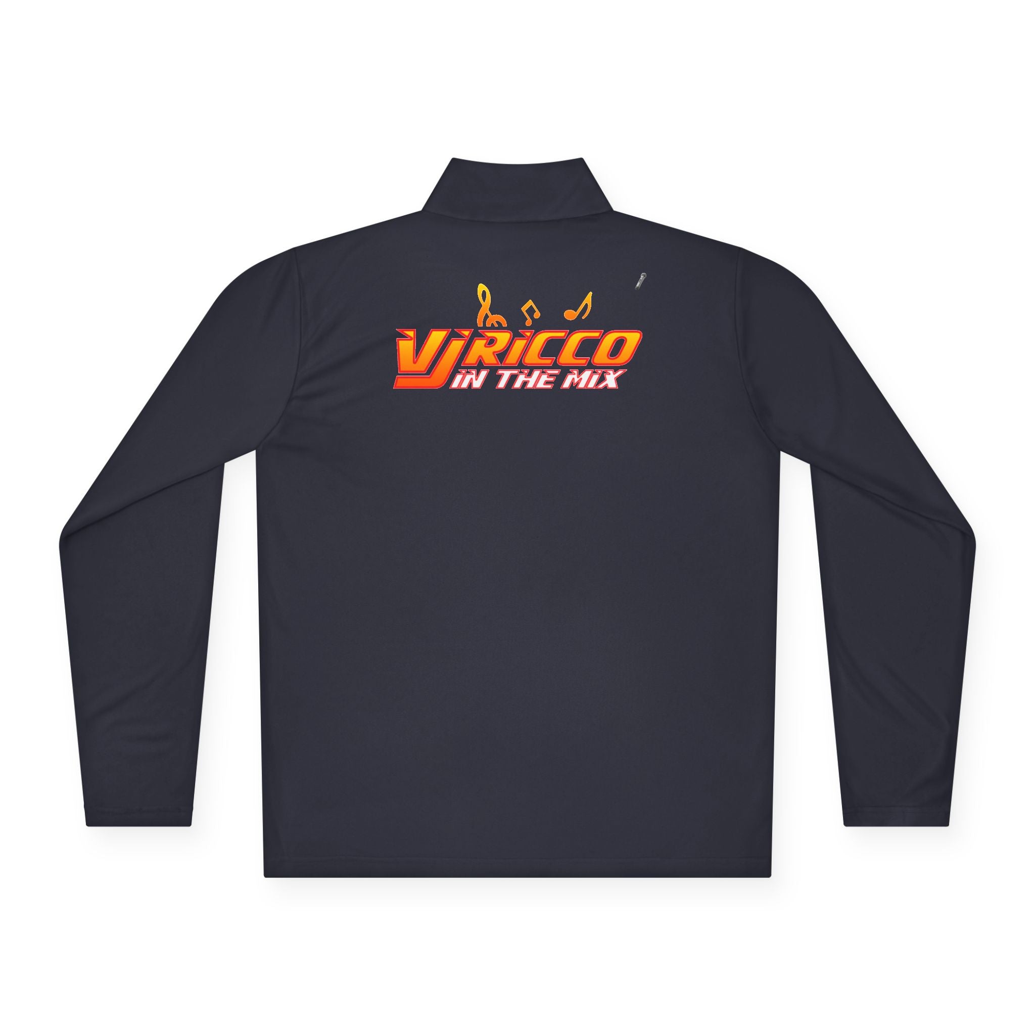 "VJ Ricco"🎤 Custom Unisex Quarter-Zip Pullover – Personalized “IN THE MIX” Style